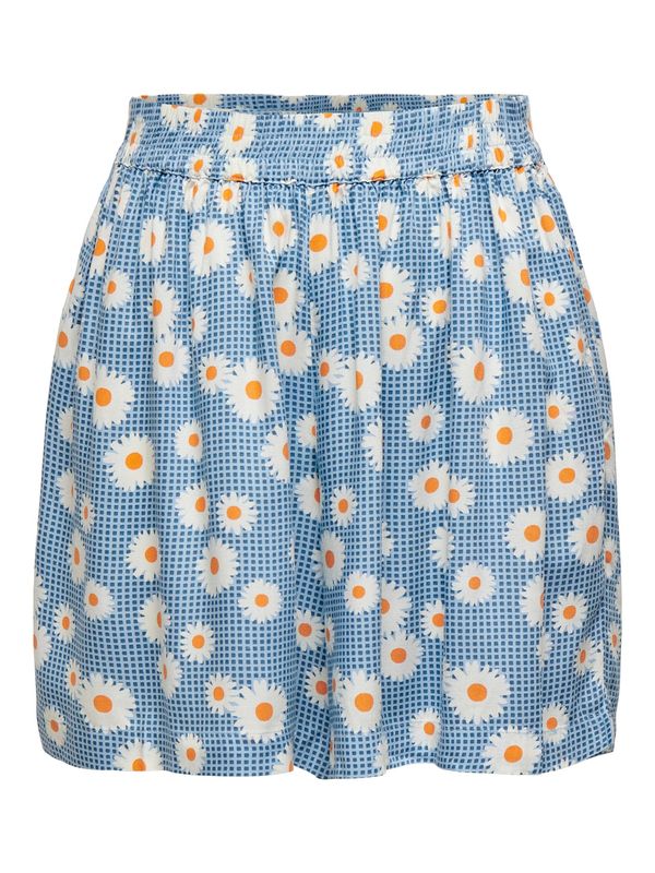 ONLY ONLY Панталон  морскосиньо / светлосиньо / оранжево / мръсно бяло