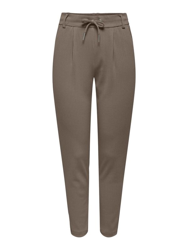 ONLY ONLY Панталон 'POPTRASH-DETA'  кафяв меланж