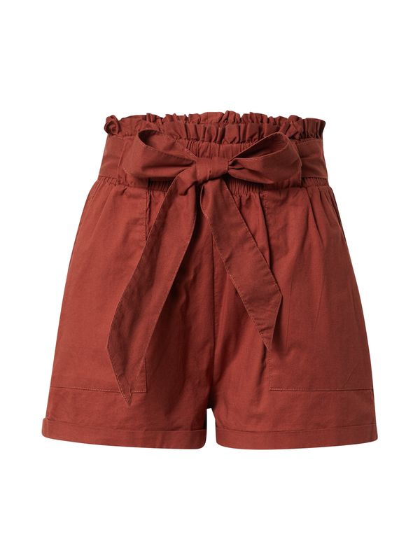 ONLY ONLY Панталон  ръждиво червено