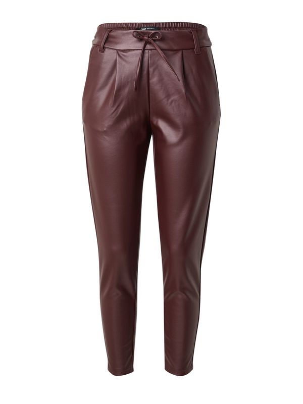 ONLY ONLY Панталон с набор 'POPTRASH'  бургундово червено