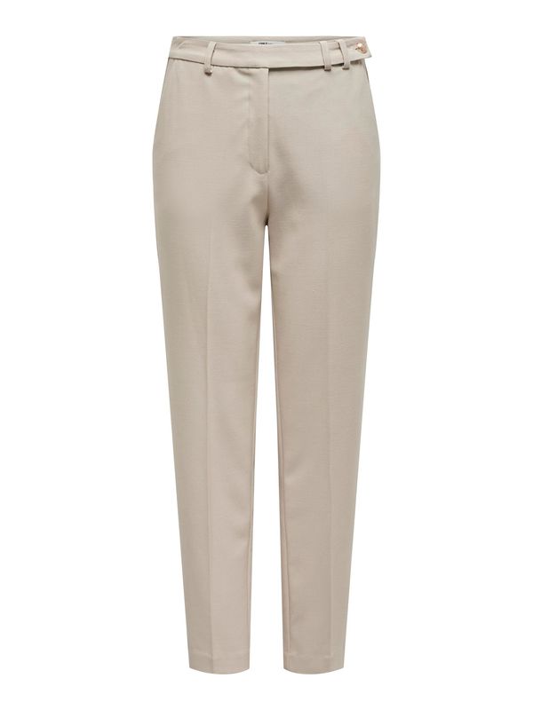 ONLY ONLY Панталон с ръб 'CORINNA'  тъмнобежово