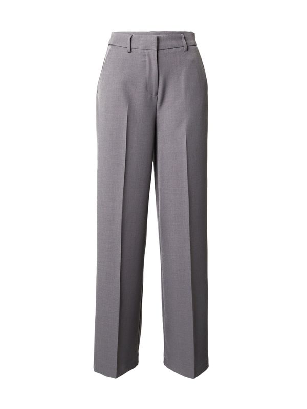 ONLY ONLY Панталон с ръб 'HELENE'  сив меланж