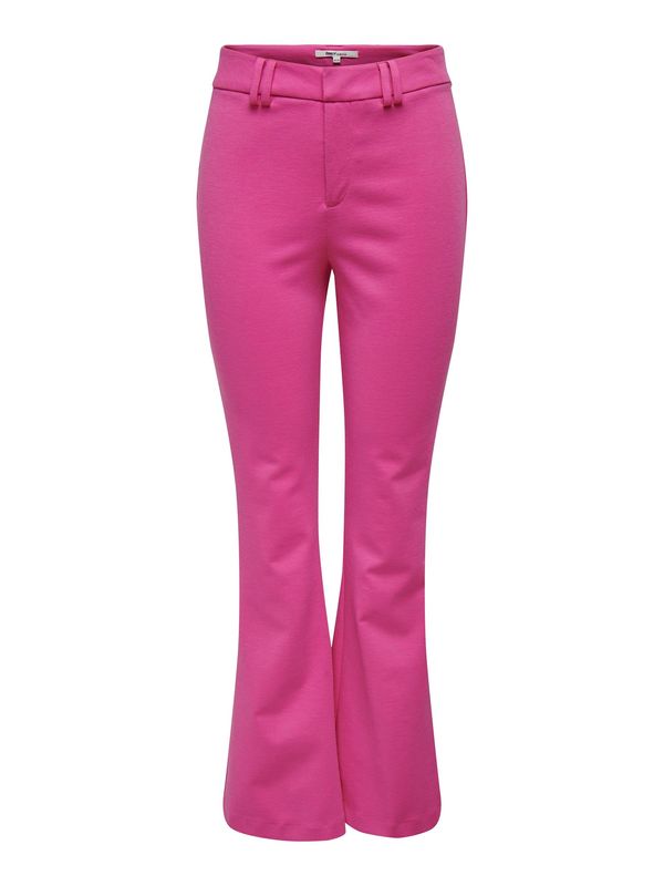 ONLY ONLY Панталон с ръб 'PEACH'  розово