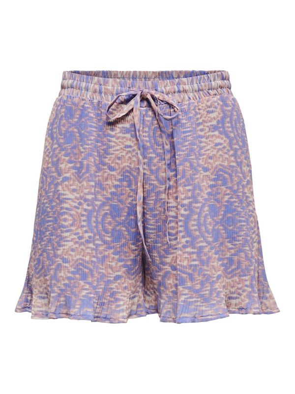 ONLY ONLY Панталон 'STAR'  бежово / лилав