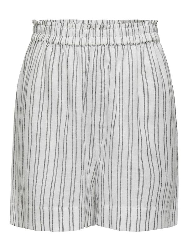 ONLY ONLY Панталон 'TOKYO'  тъмносиво / бяло