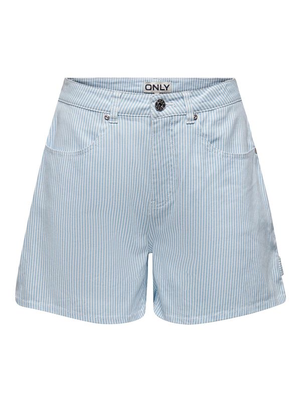 ONLY ONLY Панталон 'VOX'  светлосиньо / бяло