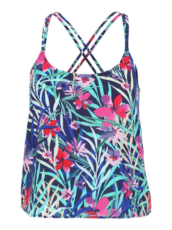 Only Petite Only Petite Блуза 'LINA'  тюркоазен / тъмносиньо / розово / червено