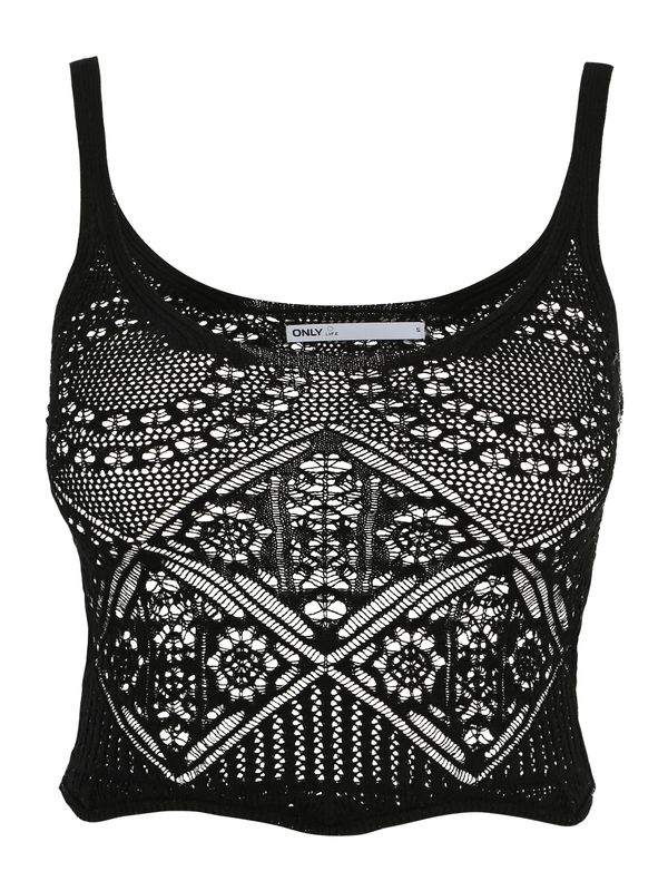 Only Petite Only Petite Плетен топ 'KATIE'  черно
