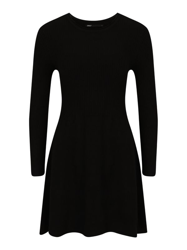Only Petite Only Petite Плетена рокля 'ALMA'  черно