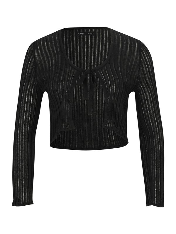 Only Petite Only Petite Плетена жилетка 'EFFA'  черно