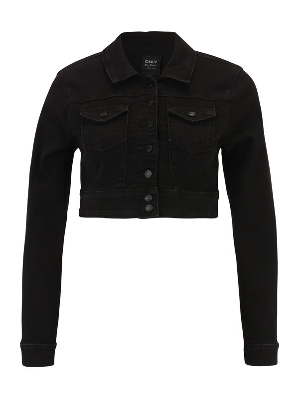Only Petite Only Petite Преходно яке 'WESTA'  черен деним