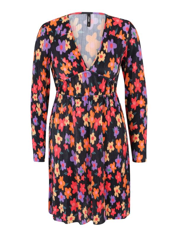 Only Petite Only Petite Рокля  лилав / оранжево / червено / черно
