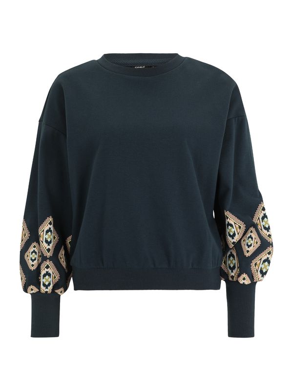 Only Petite Only Petite Суичър 'BROOKE'  морскосиньо / бронз / пудра / бяло