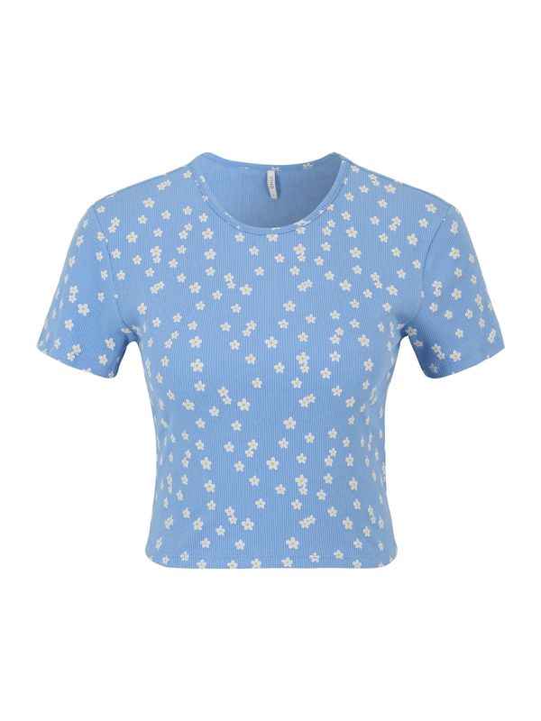 Only Petite Only Petite Тениска 'LINAS'  светлосиньо / жълто / бяло