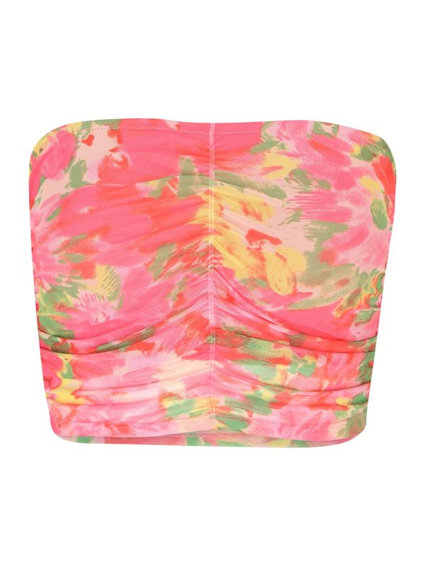 Only Petite Only Petite Топ 'PARIS'  мед / светлозелено / бледорозово