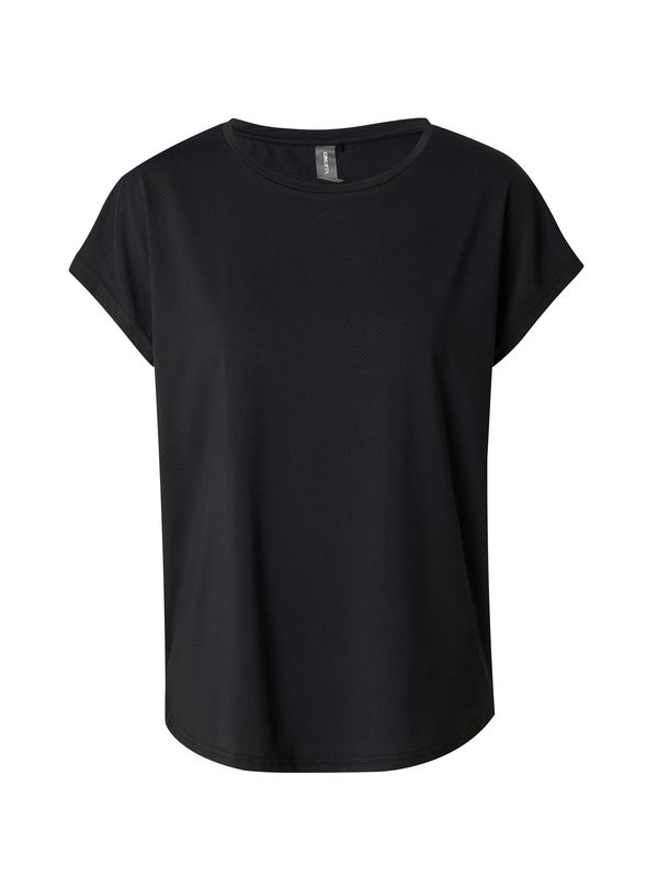 ONLY PLAY ONLY PLAY Функционална тениска 'AUB-MILA LIFE'  черно / бяло