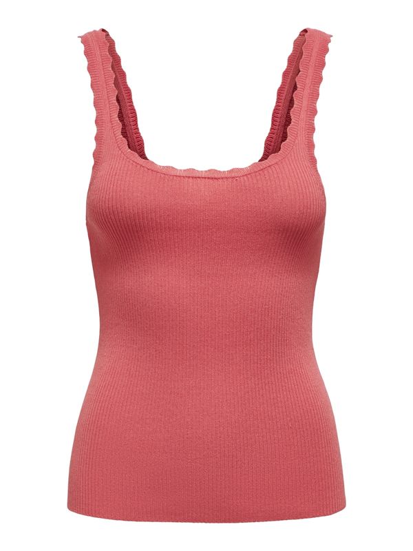 ONLY ONLY Плетен топ 'GEMMA'  розе