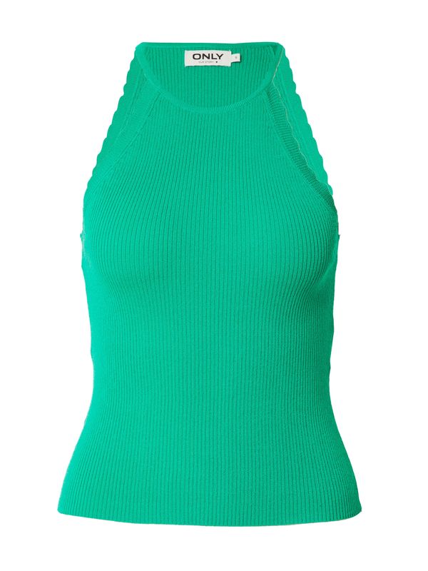 ONLY ONLY Плетен топ 'GEMMA'  зелено