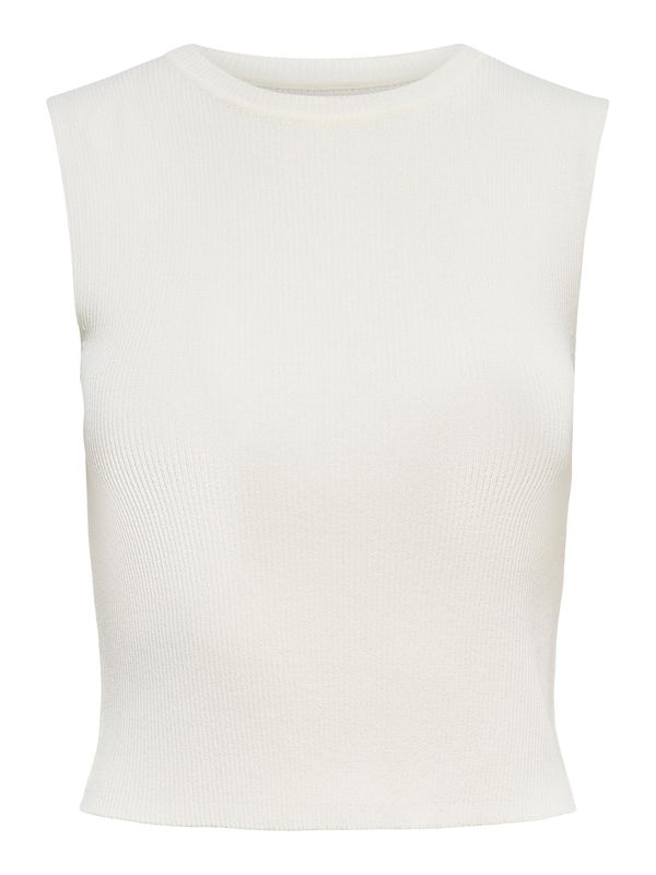 ONLY ONLY Плетен топ 'Majli'  мръсно бяло