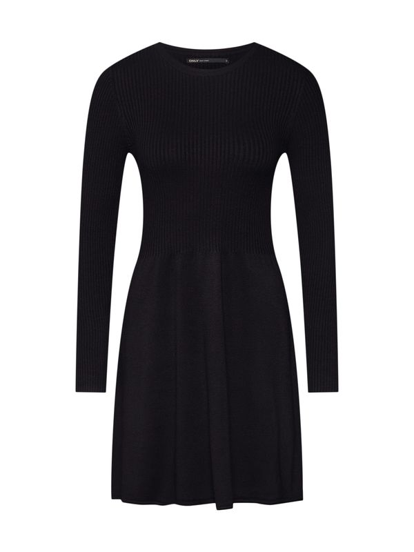 ONLY ONLY Плетена рокля 'Alma'  черно