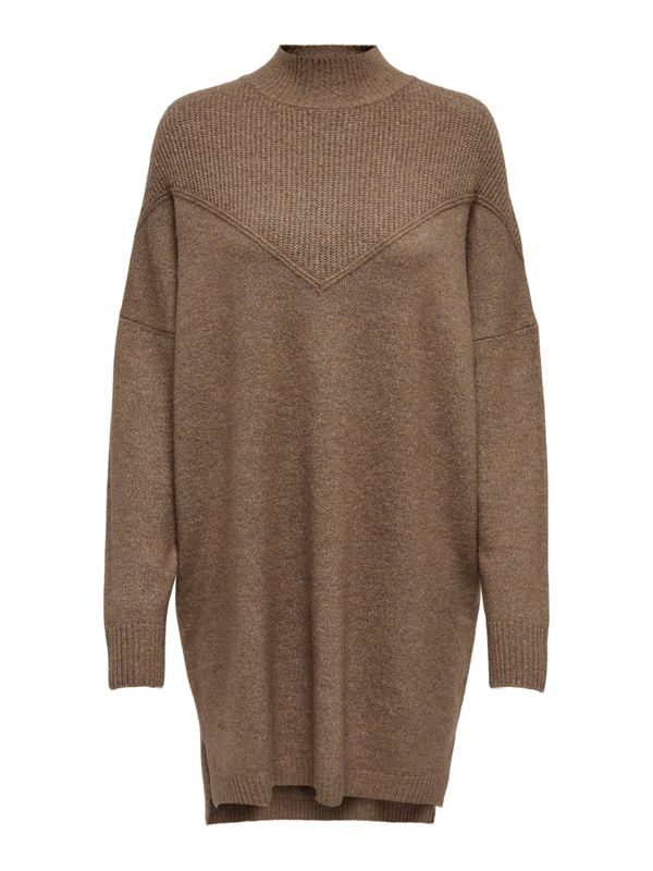 ONLY ONLY Плетена рокля  кафяво