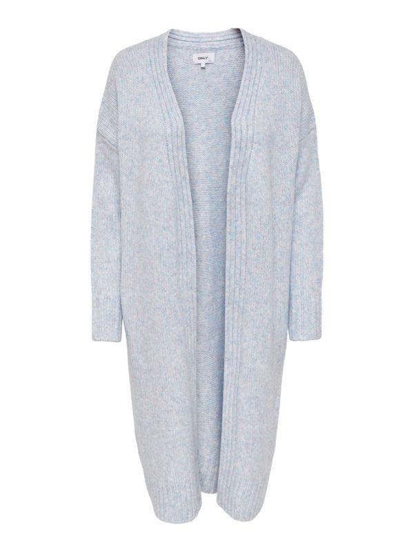 ONLY ONLY Плетена жилетка 'AIRY'  пастелно синьо