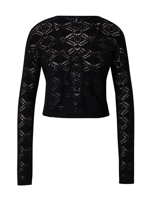 ONLY ONLY Плетена жилетка 'DANA'  черно