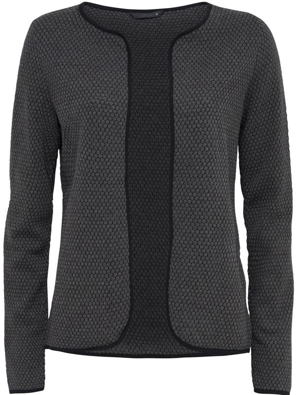 ONLY ONLY Плетена жилетка 'DIAMOND'  антрацитно черно