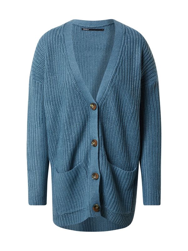 ONLY ONLY Плетена жилетка 'ELYSIA'  небесносиньо