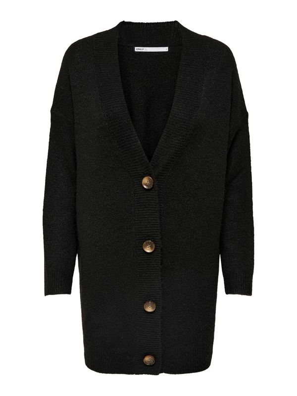 ONLY ONLY Плетена жилетка 'Gabi'  черно