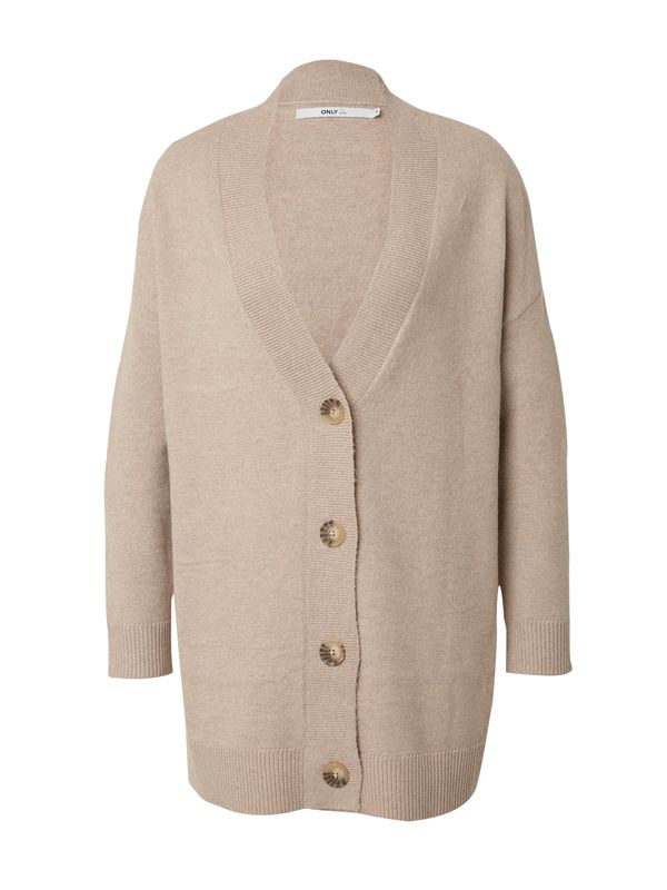 ONLY ONLY Плетена жилетка 'GABRIEL'  светлокафяво