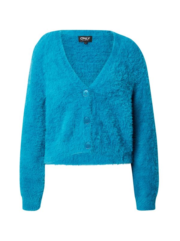 ONLY ONLY Плетена жилетка 'IGGY'  лазурно синьо