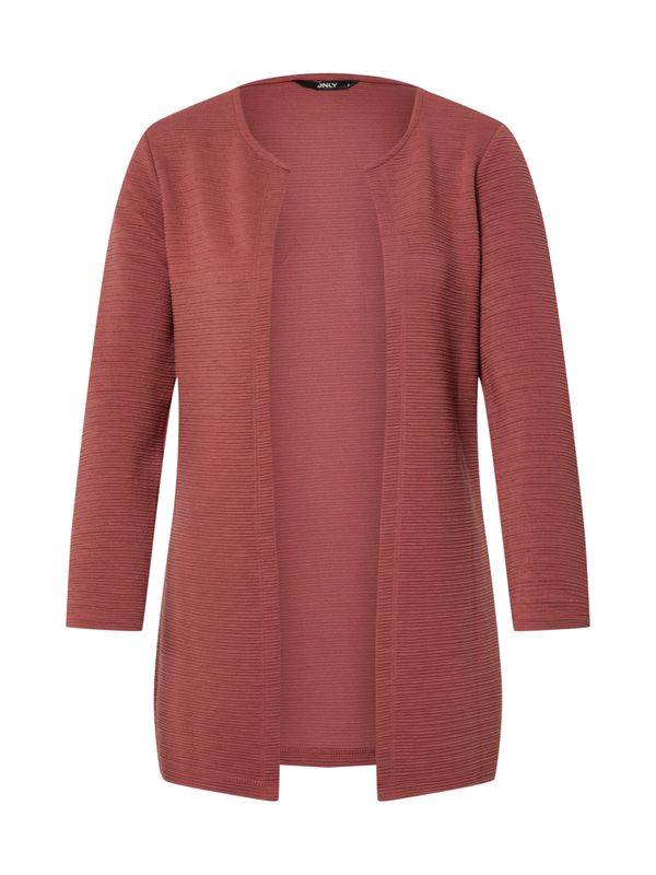 ONLY ONLY Плетена жилетка 'Leco'  пастелно червено