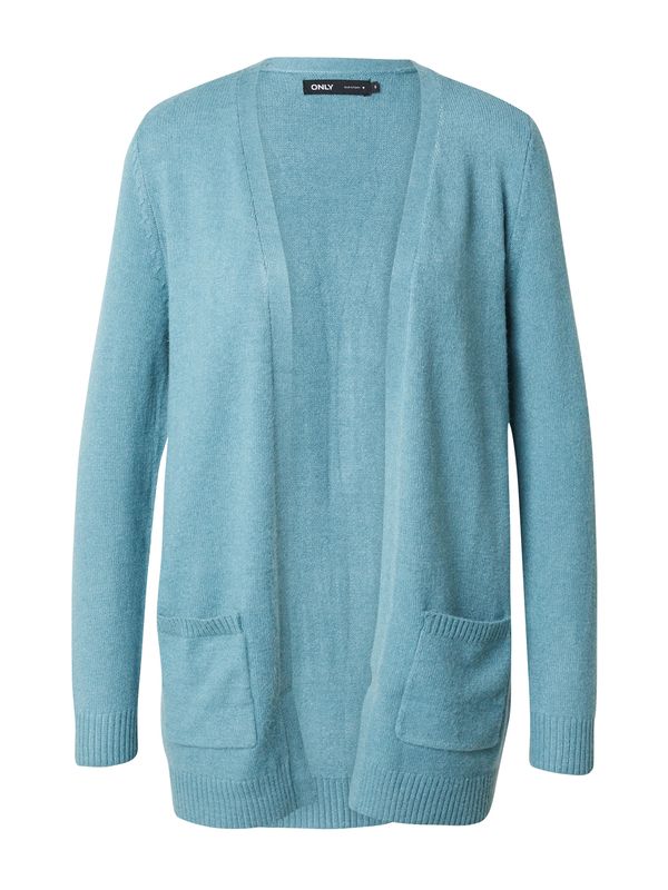 ONLY ONLY Плетена жилетка 'Lesly'  пастелно синьо