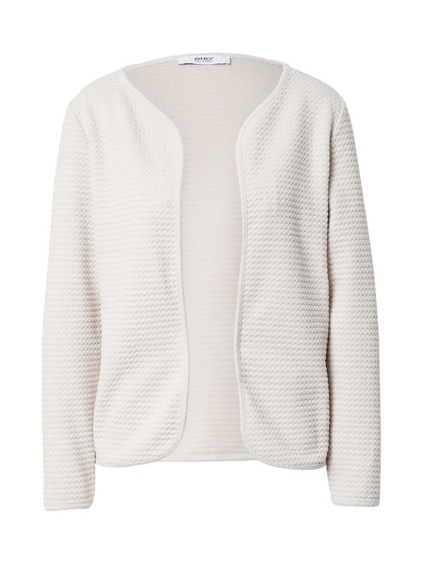 ONLY ONLY Плетена жилетка 'LUCKY'  светлосиво