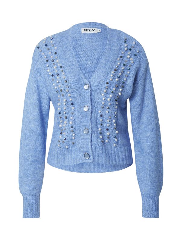 ONLY ONLY Плетена жилетка 'MARIAN'  синьо