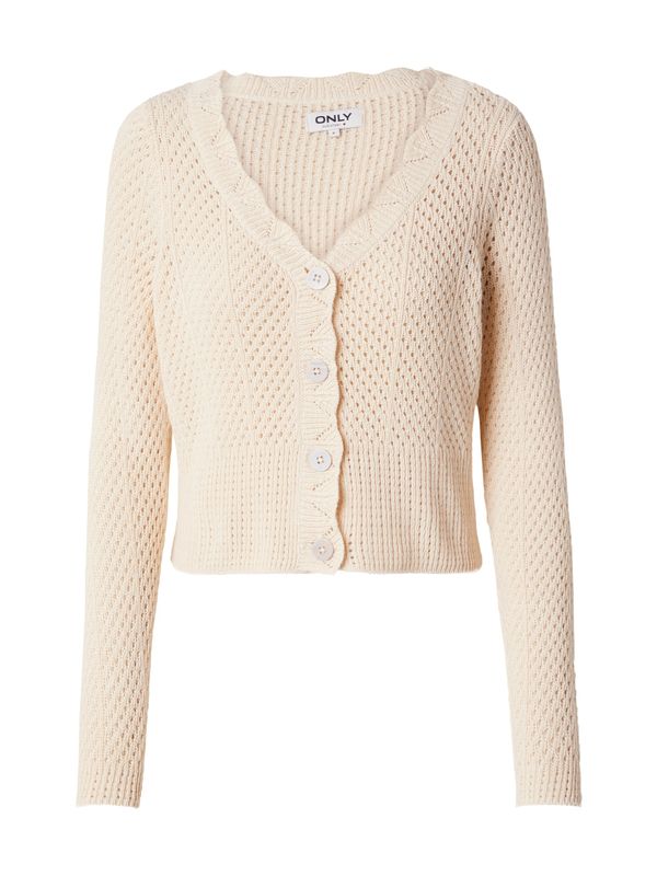 ONLY ONLY Плетена жилетка 'ROSELIA'  бежово