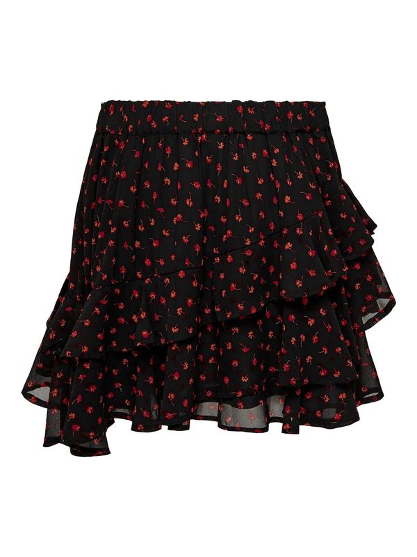 ONLY ONLY Пола 'STAR'  червено / черно