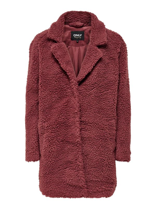 ONLY ONLY Преходно палто 'Aurelia'  пастелно червено