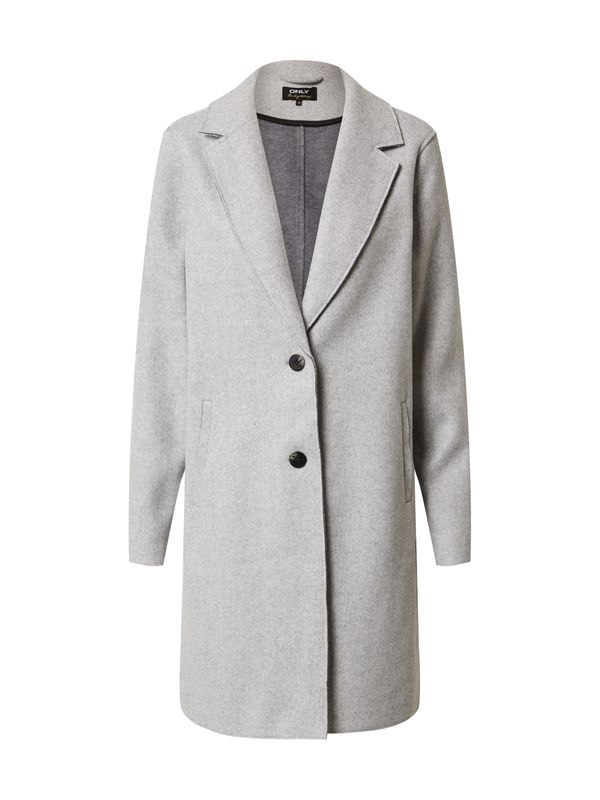 ONLY ONLY Преходно палто 'Carrie'  сив меланж