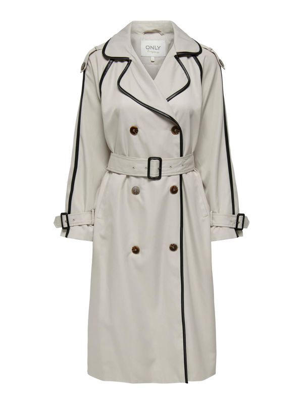 ONLY ONLY Преходно палто 'Hyachint'  сиво / черно