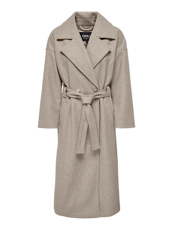 ONLY ONLY Преходно палто 'INGRID'  таупе сиво