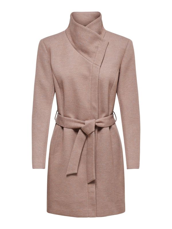 ONLY ONLY Преходно палто  кафяво / светлокафяво