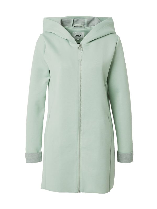 ONLY ONLY Преходно палто 'Lena'  сив меланж / мента
