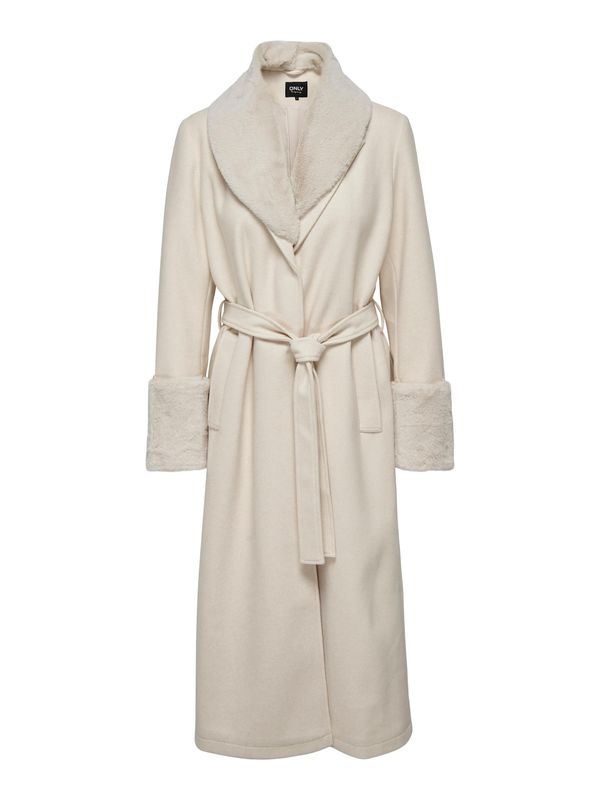 ONLY ONLY Преходно палто 'MELINA'  кремаво