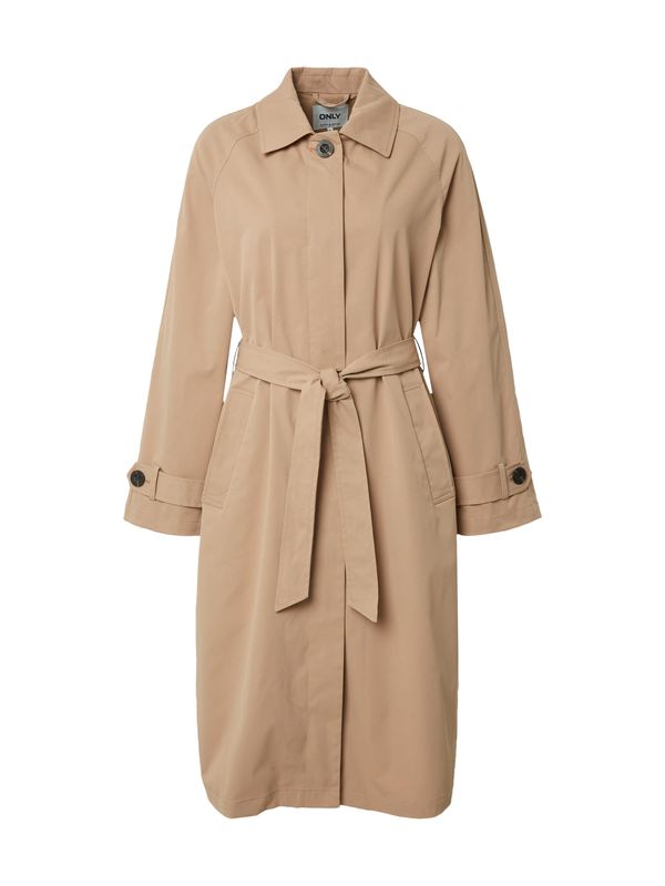 ONLY ONLY Преходно палто 'ORCHID'  кафяво