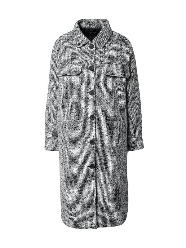 ONLY ONLY Преходно палто 'VIGGA'  черно / бяло