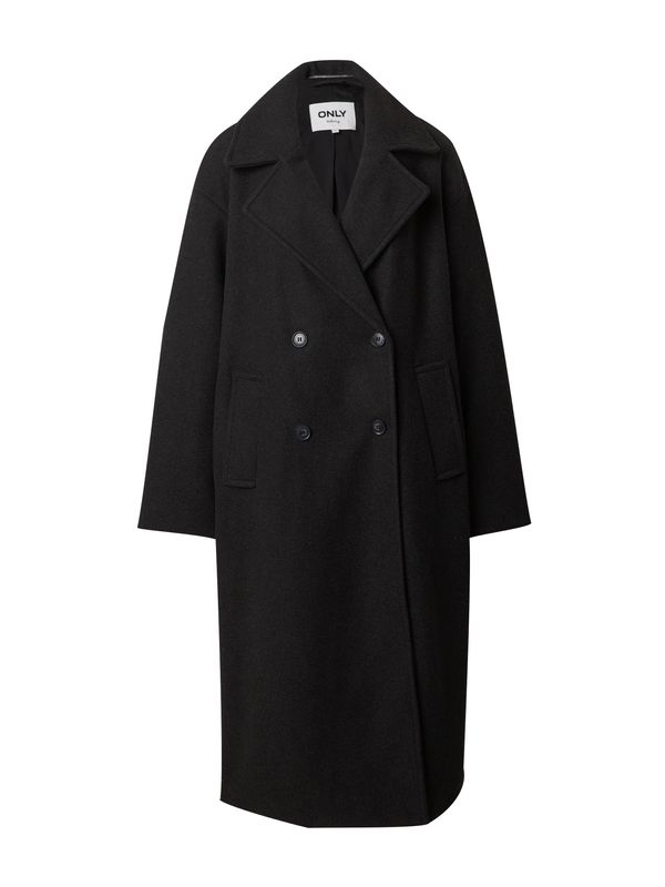 ONLY ONLY Преходно палто 'Wembley'  антрацитно черно