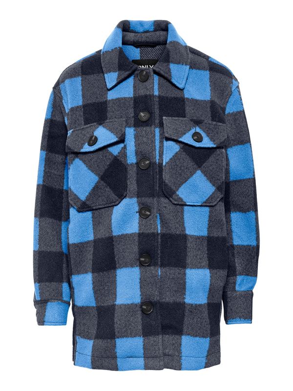 ONLY ONLY Преходно яке 'Alli'  светлосиньо / тъмносиньо / сиво