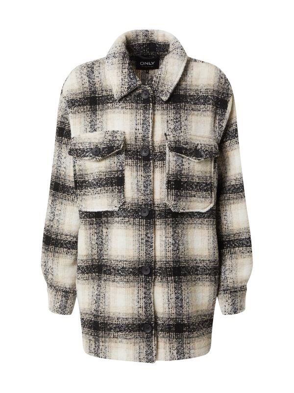 ONLY ONLY Преходно яке 'Allison'  бежово / черно / бяло